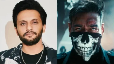 अजय देवगन की फिल्म 'चौहान' विवाद पर बयान देते अभिनेता मोहम्मद जीशान अय्यूब।