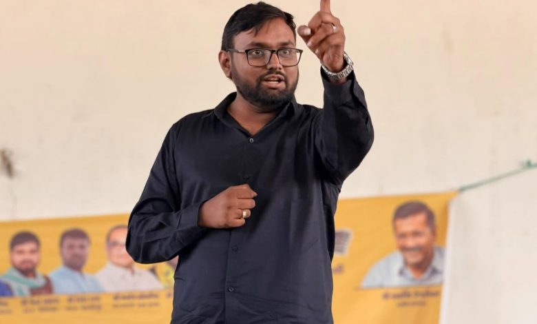 AAP नेता धार्मिक माथुकिया का गुजरात पेपर लीक विरोधी आंदोलन को लेकर बयान।