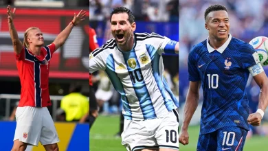 FIFA World Cup 2026 Golden Boot Race में Lionel Messi, Mbappe और Haaland की तस्वीर