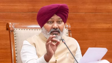 पंजाब GST कलेक्शन वृद्धि पर वित्त मंत्री हरपाल सिंह चीमा की प्रेस मीटिंग