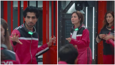 Lock Upp 2 में श्रेया कालरा से बहस के दौरान विवादों में घिरे हर्षद चोपड़ा।