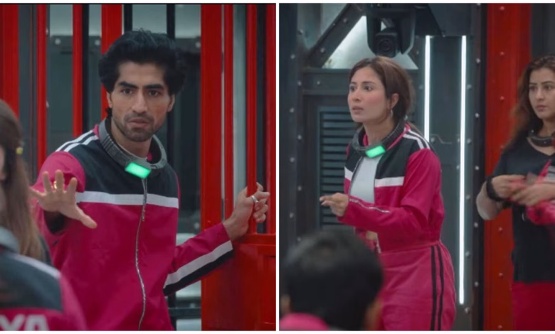 Lock Upp 2 में श्रेया कालरा से बहस के दौरान विवादों में घिरे हर्षद चोपड़ा।