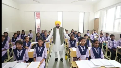 लुधियाना लोहारा मान सरकार प्राइमरी स्कूल में आधुनिक शिक्षा सुविधाओं की तस्वीर।