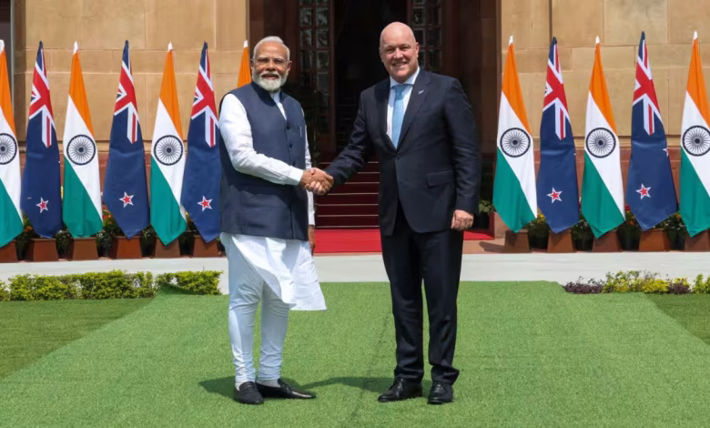 प्रधानमंत्री नरेंद्र मोदी न्यूज़ीलैंड आधिकारिक दौरे और भारत-न्यूज़ीलैंड व्यापार समझौते पर चर्चा