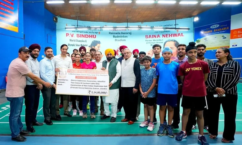 मुख्यमंत्री भगवंत सिंह मान ने जालंधर में होने वाली राष्ट्रीय बैडमिंटन चैंपियनशिप की तैयारियों का जायजा लिया