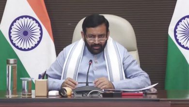 मुख्यमंत्री नायब सिंह सैनी हरियाणा विजन 2047 की समीक्षा बैठक की अध्यक्षता करते हुए।