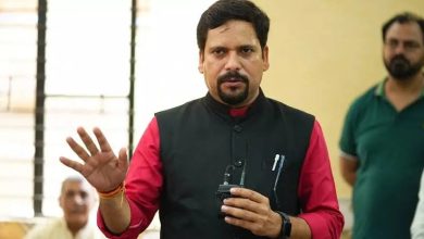 AAP नेता संजीव झा अमित शाह और अयोध्या दर्शन को लेकर बयान देते हुए