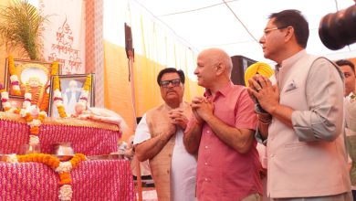 लुधियाना में भूमि पूजन: सनातन भवन के समारोह में शामिल हुए कैबिनेट मंत्री अमन अरोड़ा, समाज की खुशहाली की कामना