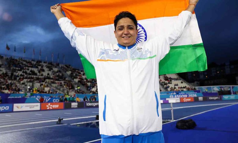 कॉमनवेल्थ गेम्स 2026 में स्वर्ण पदक जीतने वाली हरियाणा की पैरा एथलीट शर्मिला धनखड़।