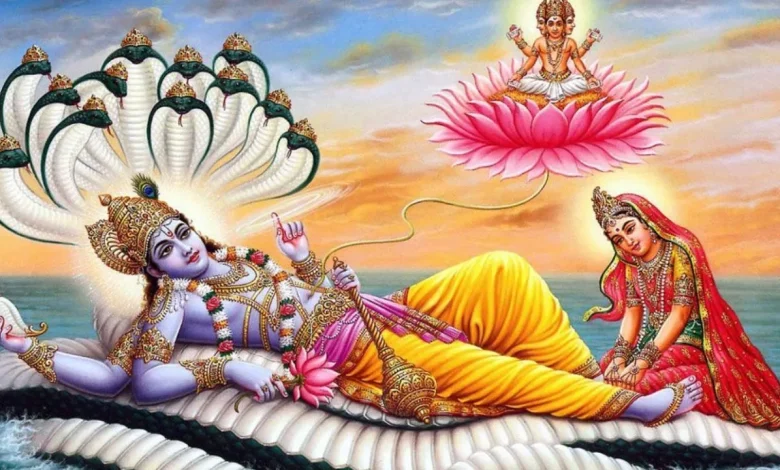 कामिका एकादशी 2026 पर भगवान विष्णु की पूजा करते भक्त