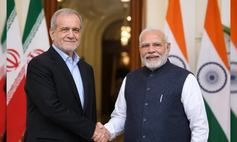 पीएम मोदी और ईरान के राष्ट्रपति मसूद पेजेश्कियान की बिश्केक में मुलाकात