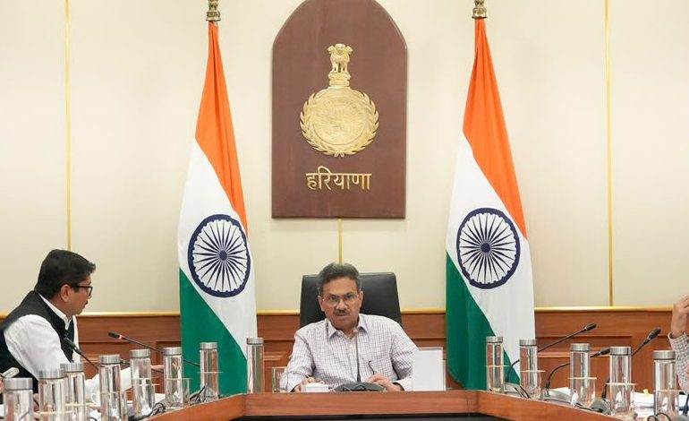 हर घर तिरंगा अभियान-2026 की तैयारियों की समीक्षा करते मुख्य सचिव अनुराग रस्तोगी