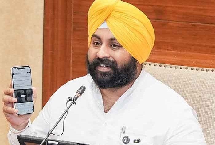 हरजोत सिंह बैंस का पुराने स्कूल वीडियो को लेकर BJP पर बयान