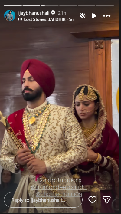 कौन हैं चार्ली चौहान? टीवी एक्ट्रेस ने क्रिकेटर रामनदीप सिंह संग रचाई शादी, जानिए करियर से लेकर निजी जिंदगी तक 4 चार्ली चौहान और रामनदीप सिंह शादी की तस्वीर