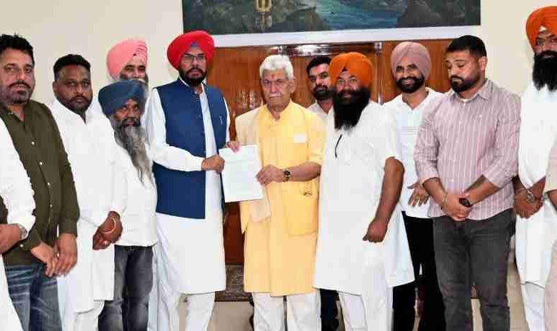 पंजाब के बॉर्डर इलाकों को बाढ़ से बचाने के लिए आप विधायक धालीवाल ने जम्मू-कश्मीर के उप राज्यपाल मनोज सिन्हा से की मुलाकात, उज नदी पर डैम बनाने की मांग उठाई