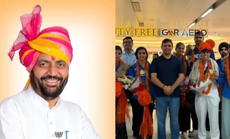 नायब सिंह सैनी ने कॉमनवेल्थ गेम्स-2026 के पदक विजेता खिलाड़ियों को सम्मानित किया