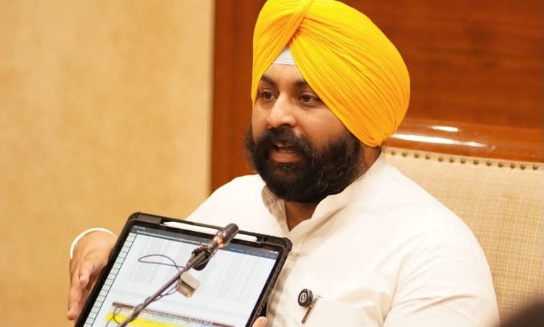 पिछली सरकारें जो दशकों में न कर सकीं, वह भगवंत मान सरकार ने सिर्फ साढ़े चार सालों में कर दिखाया: हरजोत सिंह बैंस