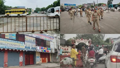 पंजाब बंद के दौरान जालंधर-दिल्ली नेशनल हाईवे पर प्रदर्शन