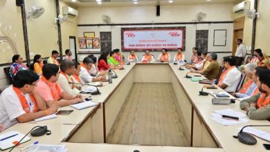राजस्थान नगर निगम चुनाव को लेकर बीजेपी प्रदेश अध्यक्ष मदन राठौड़ की बैठक