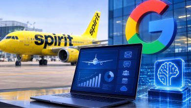 Google Spirit Airlines 10 मिलियन डॉलर डेटा डील