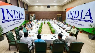 दिल्ली में INDIA ब्लॉक के नेताओं की बैठक