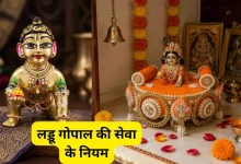 जन्माष्टमी पर लड्डू गोपाल की मूर्ति