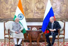 पीएम मोदी और रूस के राष्ट्रपति व्लादिमीर पुतिन की बैठक