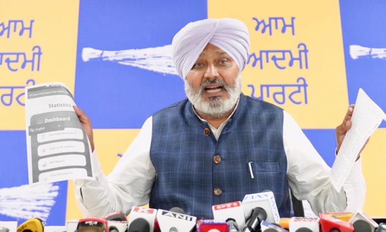 भाजपा सरकार मनरेगा बदलकर दलितों से रोजगार छीन रही है, अपनी दलित विरोधी मानसिकता का पर्दाफाश करती है: हरपाल सिंह चीमा