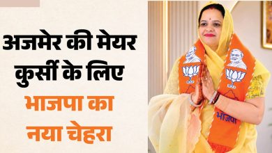 अजमेर मेयर पद की भाजपा उम्मीदवार अनामिका शर्मा