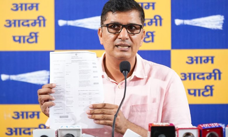 सौरभ भारद्वाज ने राघव चड्ढा के वोट को लेकर चुनाव आयोग पर सवाल उठाए