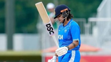 एशियन गेम्स 2026 में शेफाली वर्मा बल्लेबाजी करते हुए