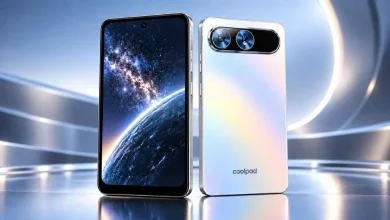 Coolpad के अपकमिंग बजट Android स्मार्टफोन का संभावित डिजाइन, 16:10 वाइड-स्क्रीन और हॉरिजॉन्टल कैमरा मॉड्यूल।