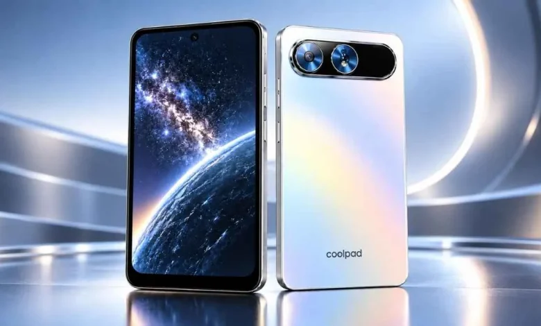 Coolpad के अपकमिंग बजट Android स्मार्टफोन का संभावित डिजाइन, 16:10 वाइड-स्क्रीन और हॉरिजॉन्टल कैमरा मॉड्यूल।