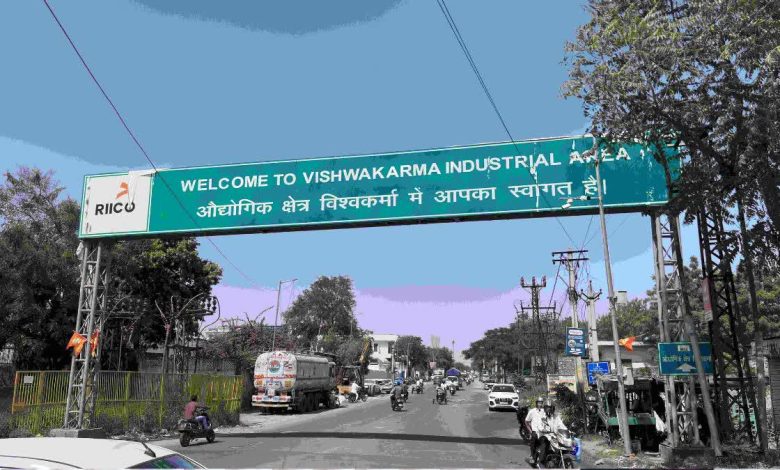 जयपुर के विश्वकर्मा इंडस्ट्रियल एरिया में 63 फैक्ट्रियां