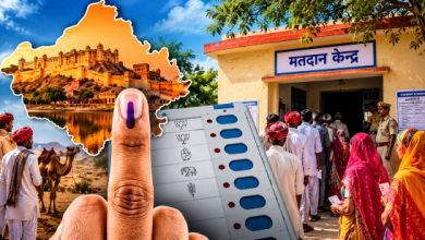 राजस्थान पंचायत चुनाव: राजस्थान के 16 जिलों में मतदान जारी, 85 लाख से ज्यादा मतदाता चुन रहे गांव की सरकार 4 राजस्थान पंचायत चुनाव के दौरान मतदान केंद्र पर वोट डालने के लिए कतार में खड़े मतदाता।