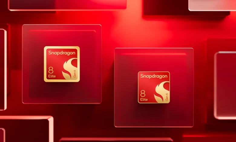 IMC 2026 में Qualcomm Snapdragon 8 Elite Gen 6 चिपसेट और नए फ्लैगशिप स्मार्टफोन्स का प्रदर्शन।