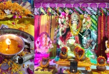 नवरात्रि में अचानक बुझ जाए अखंड ज्योति तो न हों परेशान, जानें दोबारा जलाने का सही तरीका और जरूरी नियम 16 नवरात्रि में मां दुर्गा के सामने जलती अखंड ज्योति और पूजा की तैयारी।