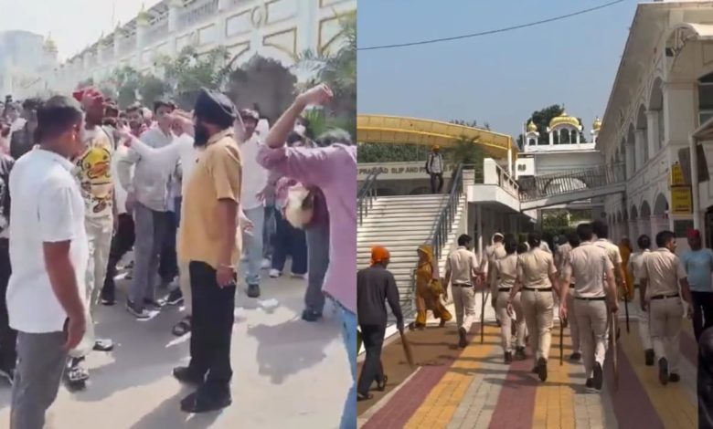 मोदी की दिल्ली पुलिस जूते पहनकर और बिना सिर पर कपड़ा लिए गुरुद्वारा श्री बंगला साहिब में घुसी, गुरु घर की पवित्रता का किया उल्लंघन : कुलतार सिंह संधवां