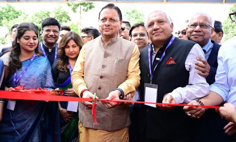 हरिद्वार में इंडस्ट्रियल समिट और एक्सपो 2026 का शुभारंभ करते सीएम धामी