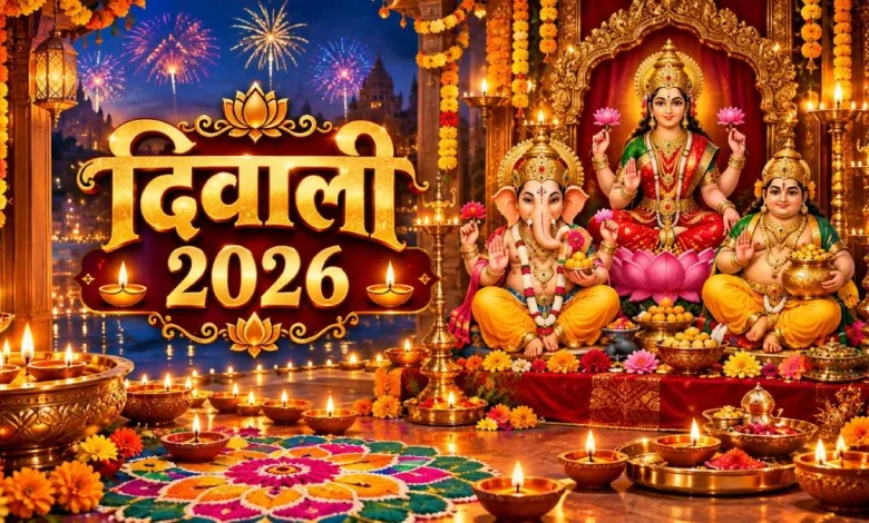 दिवाली 2026 की तारीख और मां लक्ष्मी-भगवान गणेश की पूजा