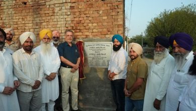 पटियाला के गांव लांग में ₹80 लाख के विकास कार्यों का उद्घाटन और ग्रामीण विकास की पहल।