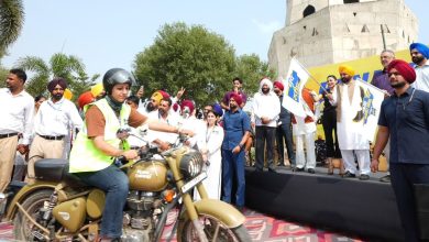 मुख्यमंत्री भगवंत मान ने मोहाली में पंजाब एंटी ड्रग्स बाइक रैली को हरी झंडी दिखाई।