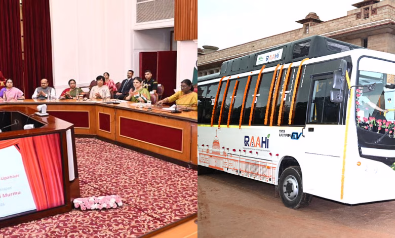 दिल्ली: राष्ट्रपति भवन से मेट्रो तक शुरू दिव्यांगजनों और कर्मचारियों के लिए मुफ्त "राही" बस सेवा