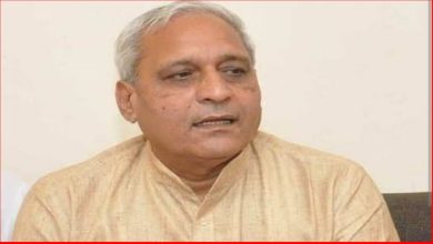 रणबीर गंगवा हरियाणा सरकार के विकास कार्यों पर जानकारी देते हुए