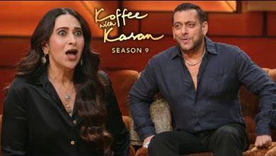 सलमान खान ने करिश्मा कपूर को लेकर किया मजाक, बोले- मेरा दिल टूट गया 21 कॉफी विद करण 9 में सलमान खान और करिश्मा कपूर की दोस्ती और मजाकिया बातचीत